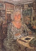 Edouard Vuillard Lucy black Basel oil on canvas